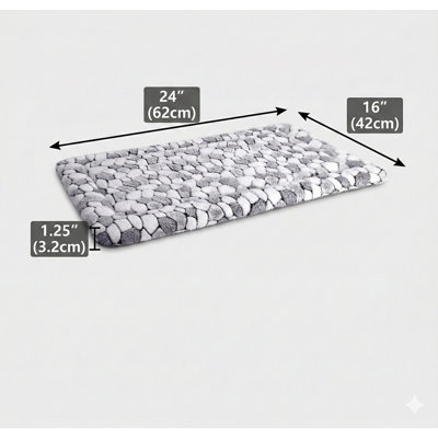 Dual-Sided Dog Crate Pad with Cool and Warm Functions, Resting Mat for Small Dog Crates, Suitable for Canines and Felines, Machine-Washable Crate Bed, Gray Tone