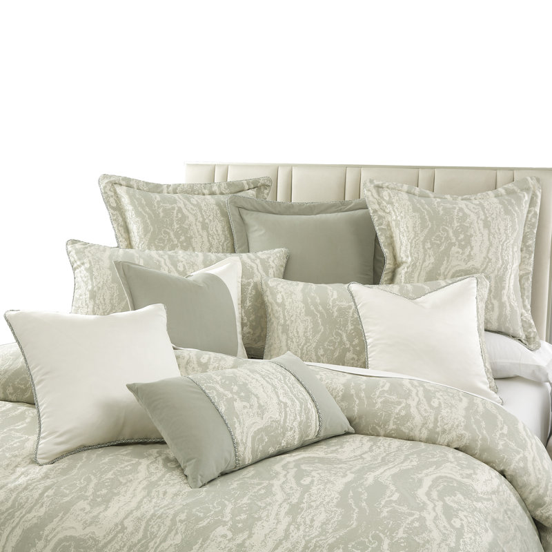 Marvel Duvet Set - Mist, Queen Duvet Cover+4 Standard Shams+4 Throw Pillows