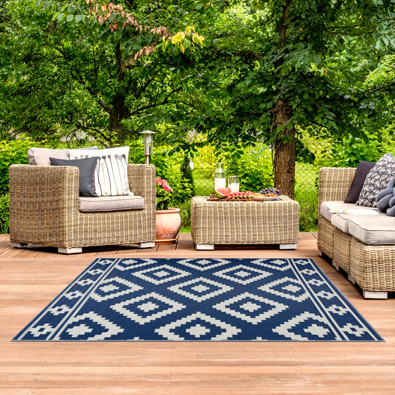 Kimmons Southwestern Indoor / Outdoor Rug, 4'x6'