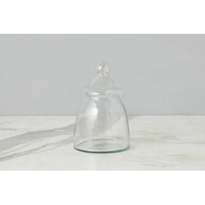 Vintage Glass Bon Bon Jar with Lid