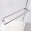 Porte de douche pivotante, porte en verre trempé pour la salle de bain-117950869