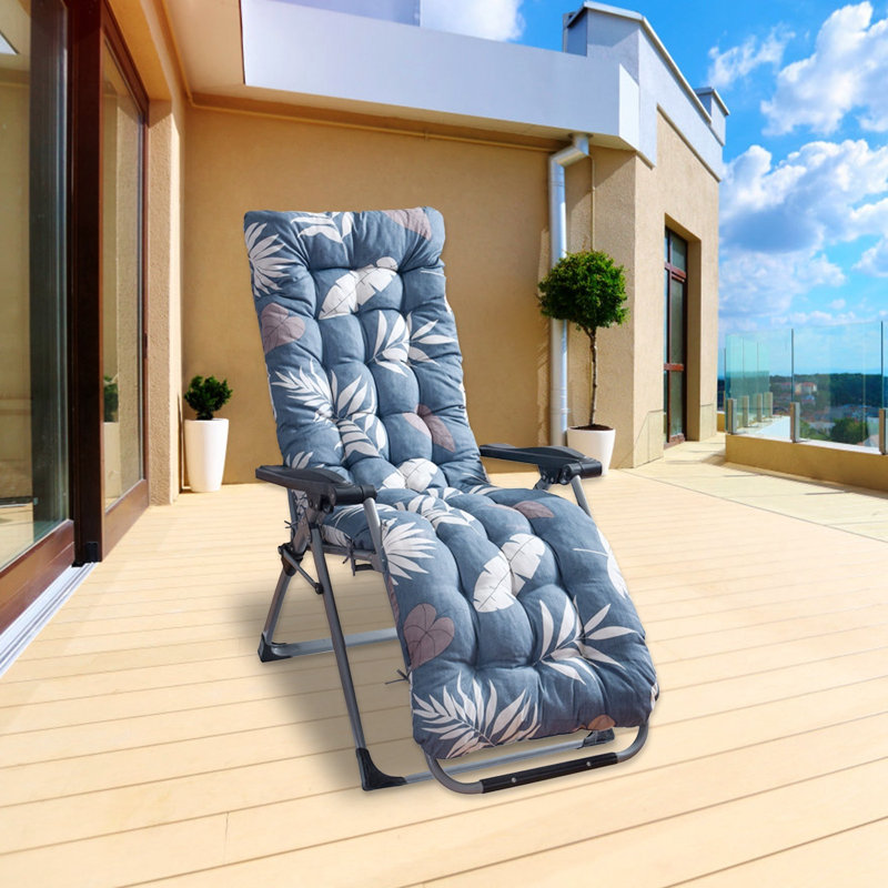 Outdoor 3'' Lounge Chair Chair Pad