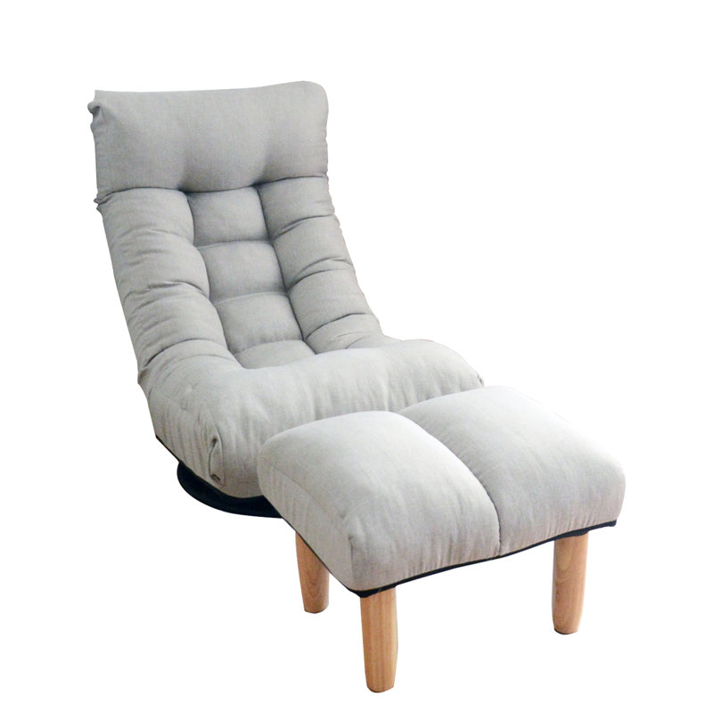 Chaise inclinable polyvalente, Gris