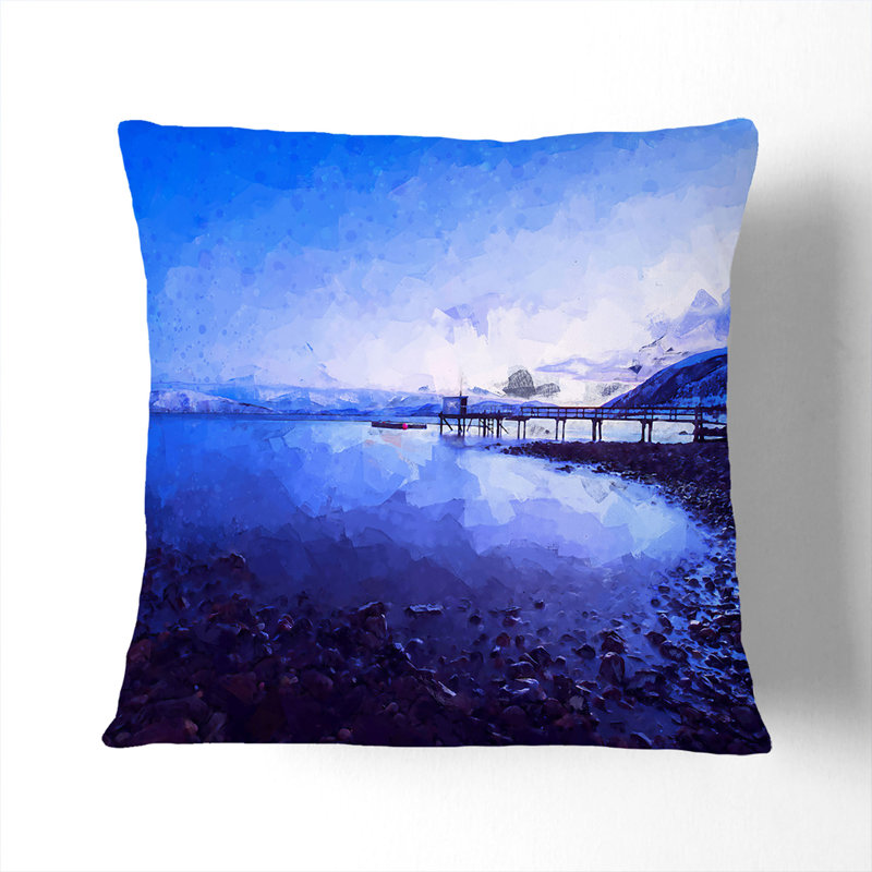 Square Throw Cushion, 55cm H x 55cm W x 20cm D
