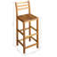 Tabouret de bar Tabouret de bar à hauteur de comptoir pour pub de cuisine en bois massif-405599142
