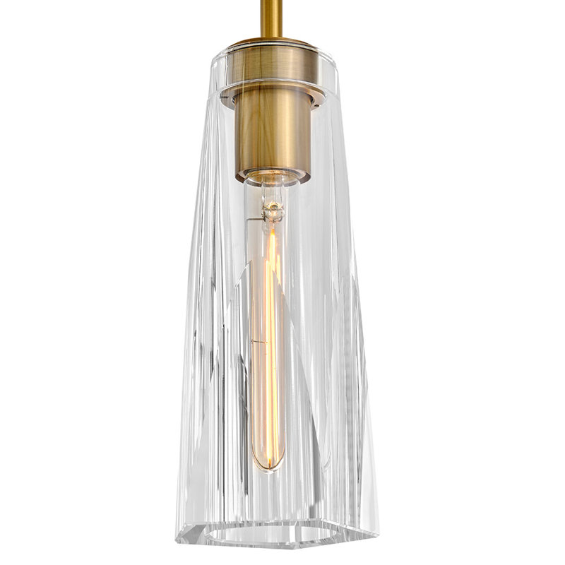 Cosette 9 - Light Pendant, Heritage Brass
