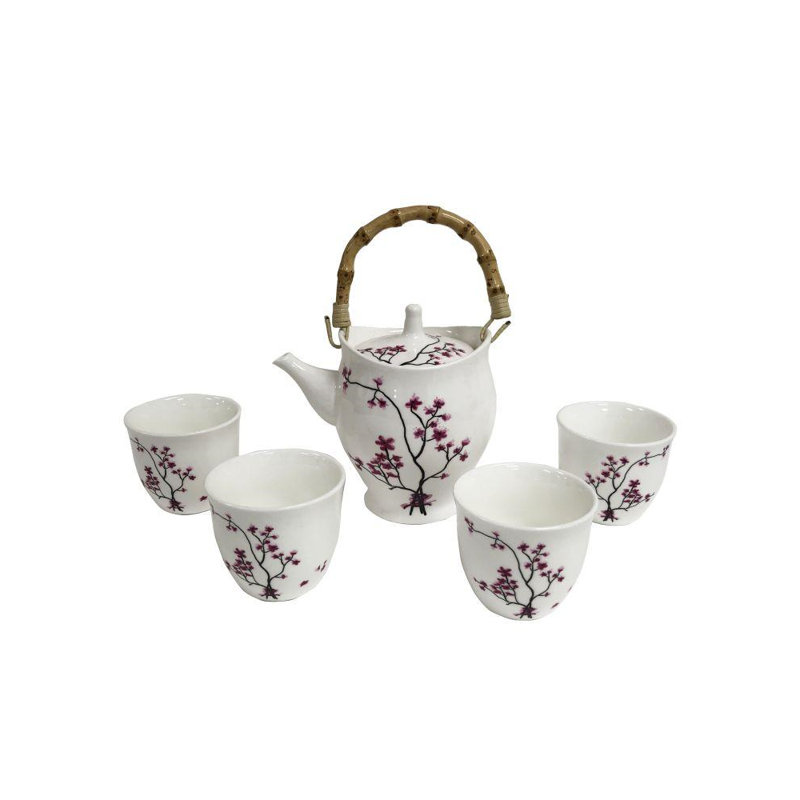 Ensemble de thé en porcelaine pour 5 personnes Mittal
