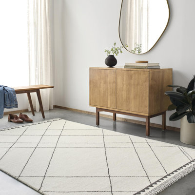 Barbarella Wool Geometric Indoor Rug