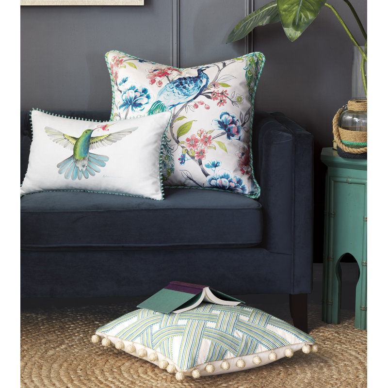 Emmy Square Pillow Cover & Insert, Polyester