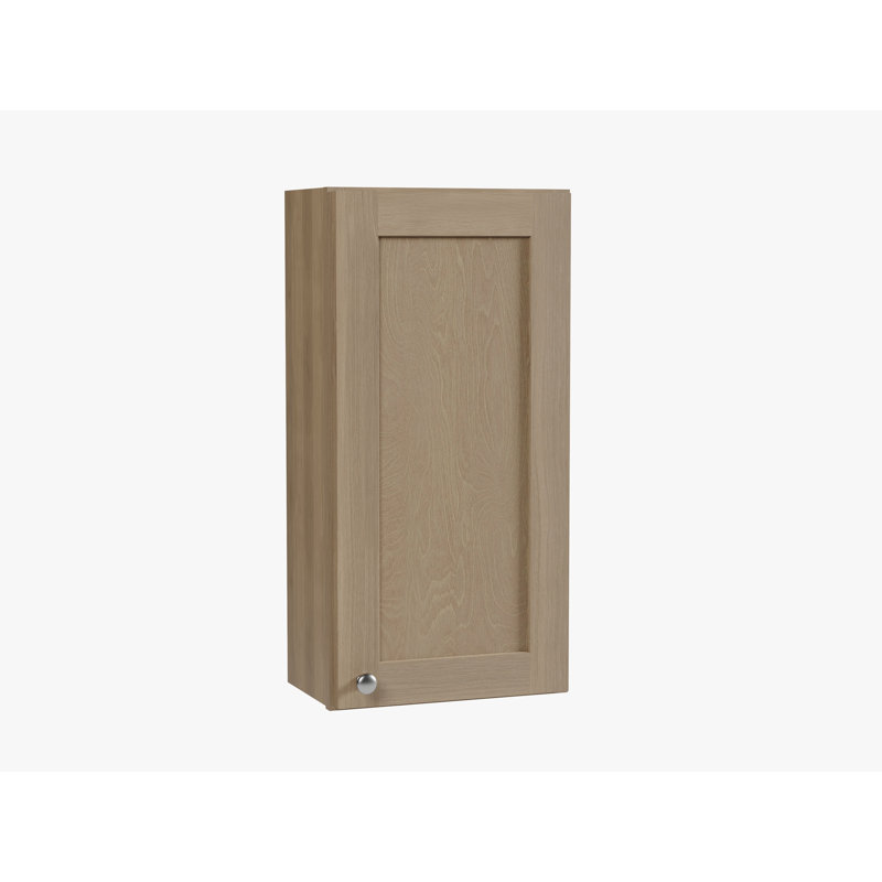 Disar 15" Bathroom Wall Cabinet Right, Satin