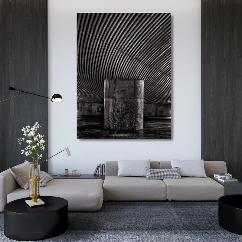 «Latitude Run® Carson, Brian», art sur toile tendue sous le titre: Geometric No 5, H 47 po x l 36 po