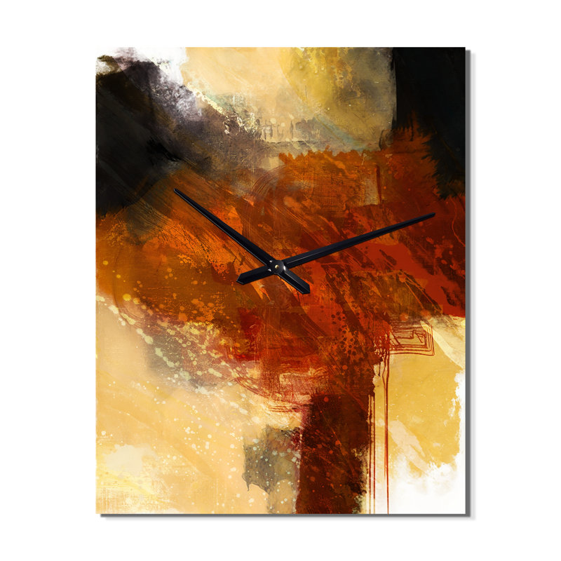 Jazleene - Horloges murales abstraites, Grand