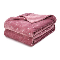 Super Soft Fleece Blanket - Durable Microfiber - Purple - 50x60 -  Indoor/Outdoor