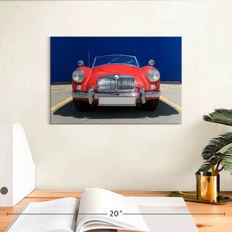 Voiture convertible Mehar Antique, H 8 po x l 12 po
