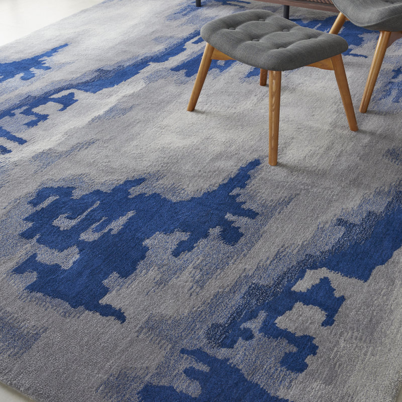 Williamsburg Abstract Hand Woven Area Rug, Rectangle 160 x 236cm