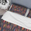 Multicolore Ikat Ogee - Ensemble de housse de couette abstrait - Microfibre de polyester-2017333056