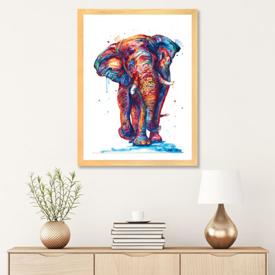«Elephant» par Weekday Best - impression d'art graphique