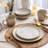 Ceramic Dinnerware Sets,Handmade Reactive Glaze Plates And Bowls Set,Highly Chip And Crack Resistant | Dishwasher & Microwave Safe Dishes Set,Service For 6 (18Pc)