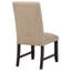Chaise d'appoint de salle à manger revêtue de similicuir Vinia (ensemble de 2)-2088385423