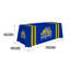 Nappe imprimée 1,83 m (6 pi) aux couleurs des Jackrabbits de l'Université d'État du Dakota du Sud (sous licence NCAA)