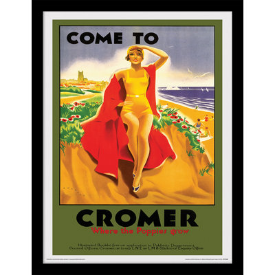 Cromer Where The Poppies Grow by Bruce Angrave - No Frame Memorabilia