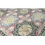 Hand-Knotted High-Quality Green and Rose Area Rug