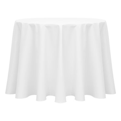 Cotton Twill Round Tablecloth