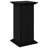  Display Stand With Storage Black Oak 12.2 X 11.8 X 23.6 In Engineered Wood
