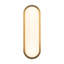 Luminaire mural pour salle de bain à DEL 16 po avec finition or brossé Andesine-503866287
