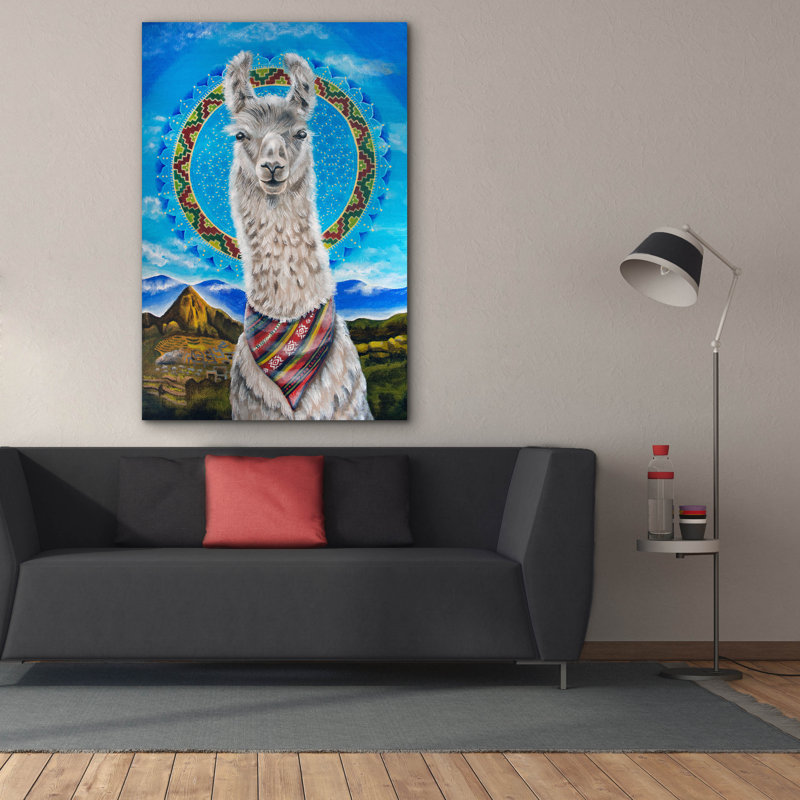  Art mural en toile «Keep sourire» par Verena Wild, 40 po x 60 po