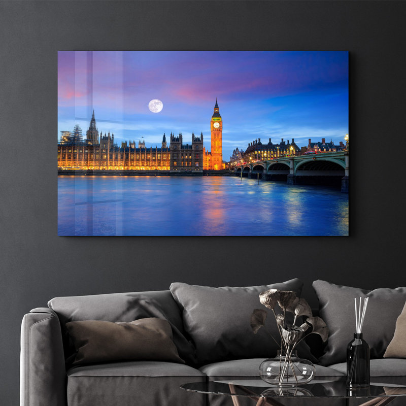Decorative Tempered Glass Painting