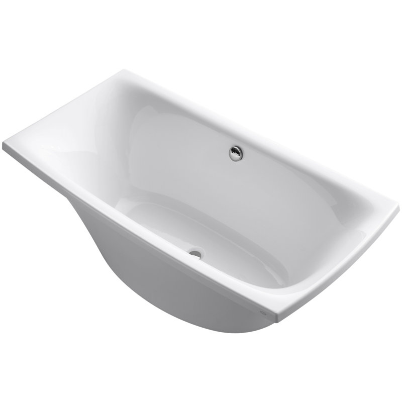 Baignoire de trempage 72 "x 36" Escale, Blanc