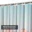 Rideau de douche parapluie rose rétro avec 12 crochets-2102875926