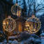 Hutto 3PCS Ornaments LED Ball Lights