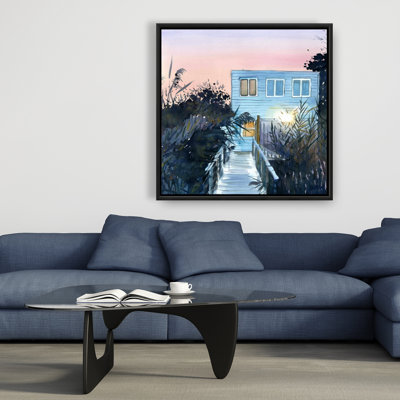 «Beach House» sur toile