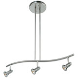 Ensemble de rail d’éclairage 3 lumières Gaskin