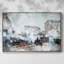 Saint encadré sur toile-92493677-92493672