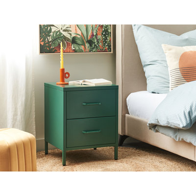 Arturs 2 Drawer Bedside Table