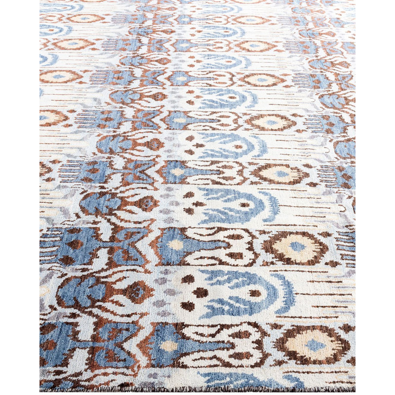 Overdyed One-of-a-Kind 7' 10" X 10' 0" Hand Knotted Area Rug