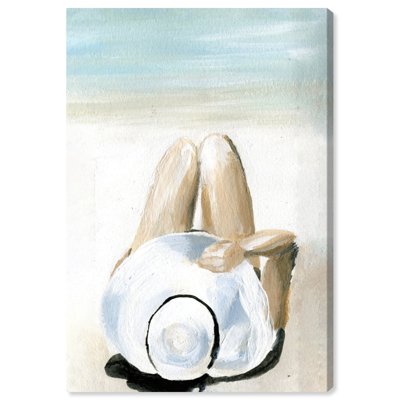 " Nautical And Coastal Private Island Coastal " Painting Print, 24" H x 16" W x 0.8" D