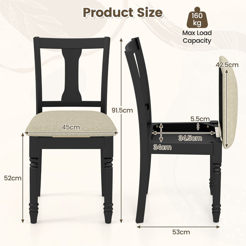 Sabula 52cm H Upholstered Side Chair