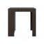 Îlot de cuisine, table de bar avec 3 tablettes latérales-128970294