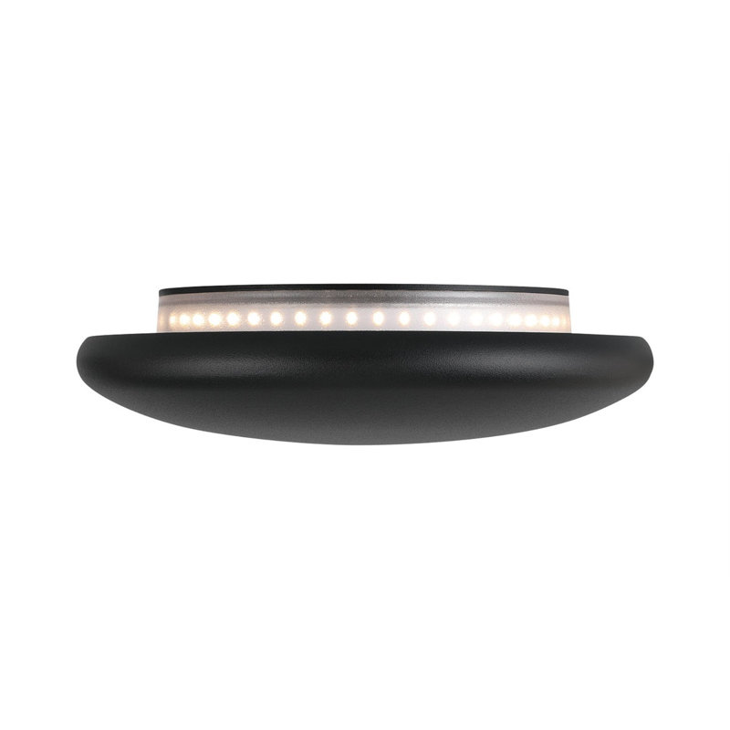 State Wall Sconce, 10W, Black Finish