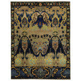 Silk Treasures Oriental Area Rug