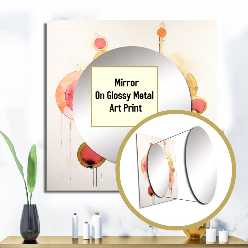 Décoration murale synchrone Elegance Vintage, 23 po x 23 po