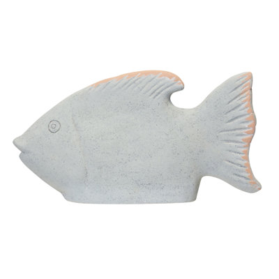 Streeter Terracotta Fish Figurines & Sculptures 