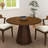 39" Round Pedestal Dining Table-1830650784