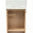 Compact Modern Bathroom Vanity with Ceramic Sink and MDF Structure for Small Spaces-1490415796