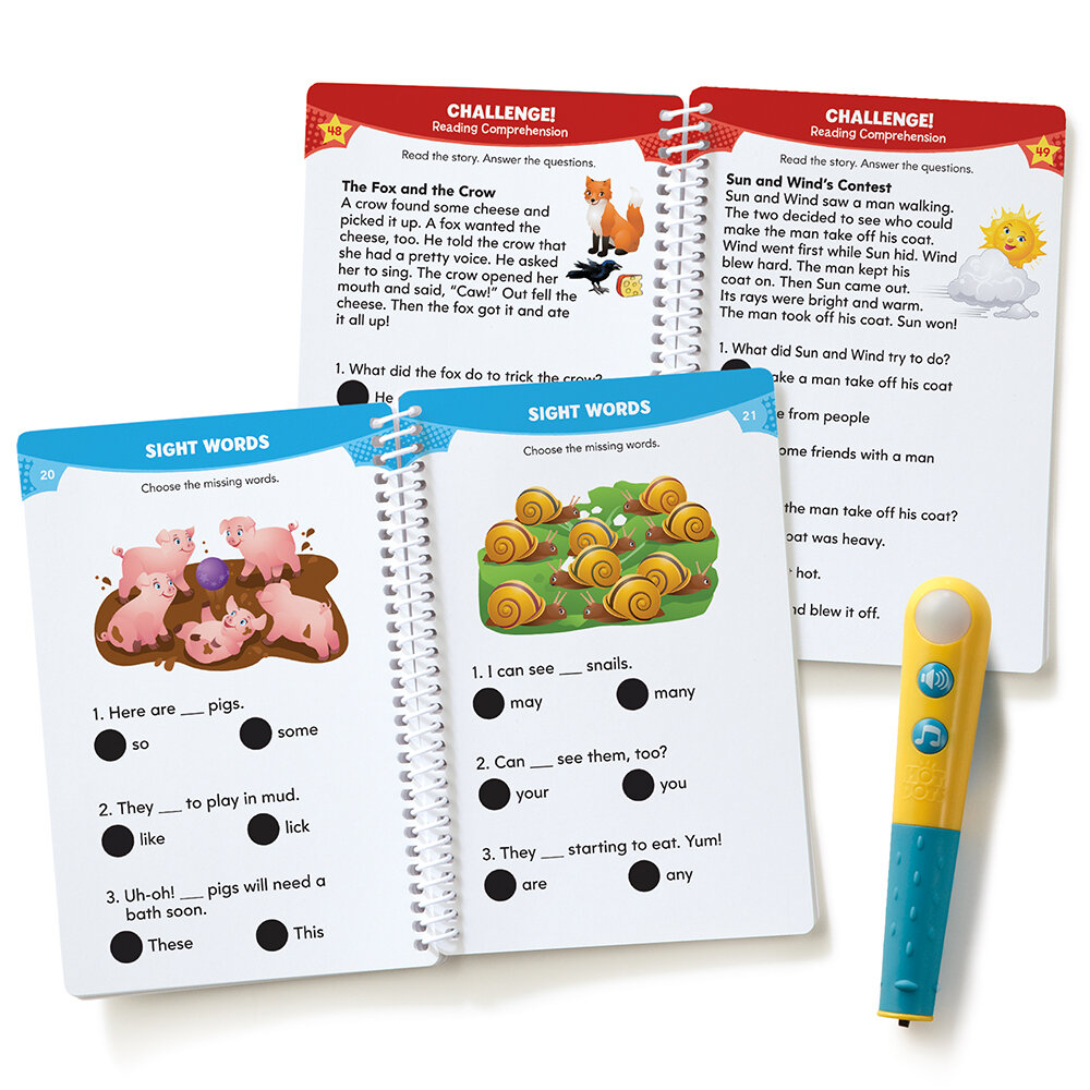 Educational Insights Hot Dots Jr Let'S Master Grade 1 Reading