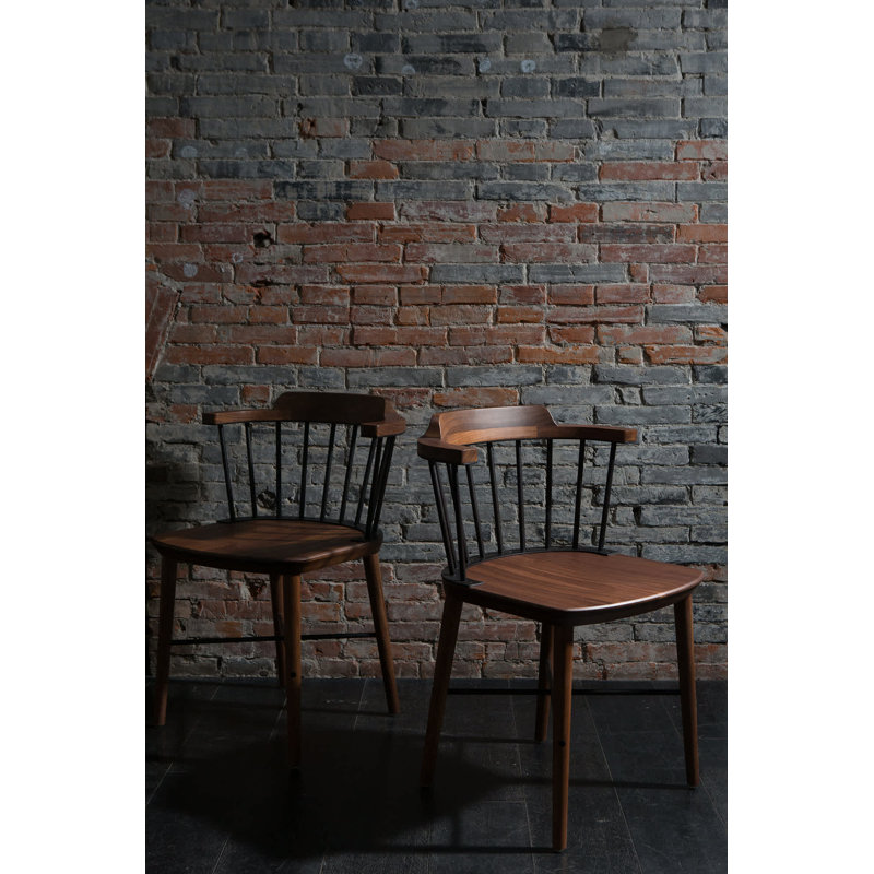 Exchange Dining Chair, Natural Walnut
